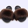 Indoor Fur Women Warm Comfy Fluffy Faux Girls Cozy Ladies Designer Flats Black Home House Bedroom Female Soft Slippers for Kids