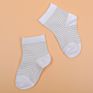 Infant Baby Socks for Girls Cotton Striped Cute Newborn Boy Toddler Socks