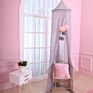 Ins Exploded Chiffon Tent Lace Fringed Bed Curtain Baby Game Room Mosquito Net Decoration Room Scene Props