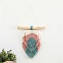 Ins Knit Leaves Baby Room Wall Hanging Decor Swing Macrame Leaf Wall Hangings for Kids Room