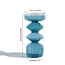 Ins Style Colorful Transparent Glass Hydroponics Plant Arrangement Vase