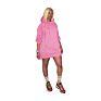 J9340 Cute plus Size Dress Casual Long Sleeve Women Clothes Hoodie Dress