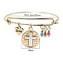 Jewelry Gift Tree of Life Pendant Alloy Push-Pull Bracelet Diy Openable Bracelet Men and Women
