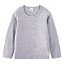 Jl-10806 Logo Super Soft Cotton round Neck Long Sleeve T Shirt Kids Solid Color Blank Children T-Shirts
