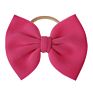 Kids Baby Girls Solid Colors Pink Blue Bow Knots Elastic Head Wrap Headbands Suppliers for Newborn Toddler