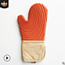 Kitchen Silicone Heat Proof Gloves Oven Microwave Special Thickened Heat Resistant Nordic Minimalist Kitchen