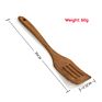 Kitchen Tools Cooking Utensils Reusable Food Grade Cookware Teak Wood Utensil Set for Home