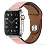 Leather Strap Single Loop without Buckle for Apple Watch Band