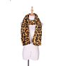 Leopard Print Flannel Cashmere Warmth Thickening Customized Ladies Cachemere Soft Scarf