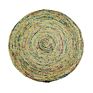 Living Room Hand Woven Rectangle Floor Mat Natural Jute Rug Carpet