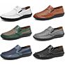 Logo Men's Leather Shoes Sefty Exclusivo Men Shoes Used Casual Trekking Designer Bag with Shoes