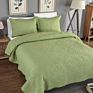 Luxury Cotton Embroidery 3 Pieces King Coverlet Quilt Cover