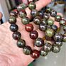Luxury Feng Shui Rose Quartz Jade Stone Bead Bracelets Simple Men's Natural Gems Stone Healing Crystal Bracelet