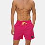 Men Lake Blue Swim Surf Blank Board Shorts Casual Breathable Pockets Swimwear