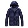 Men's All-Season Ultra Lightweight Packable down Jacket Water and Wind-Resistant Breathable Coat Size M-5Xl Men Hoodies Jackets