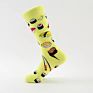 Mens Novelty Pizza Slice Avocado Apple Shushi Pattern Crew Socks