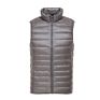 Men's Ultra Light Packable down Vest Lightweight Sleeveless White Duck Puffer Waistcoat Stand Collar Zipper