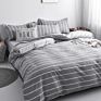 Minimalist Business Style Men's Bedding Moisture Absorption Bed Sheet Duvet Covers