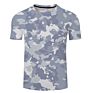 Mock Neck Shirt Men Oversized T-Shirt Sublimation Man Cotton 100% Vintage Football Logo Camo T Shirt