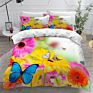 Modern Flower 3D Printing Bed Cover Bedding Set Comforter Bed Set Comforter Sets Bedding Luxury