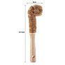 Natural Eco Friendly Bamboo Wooden Coconut Sisal Cleaning Dish Bottle Pot Brush Wooden Handle Cleaning Brush Set