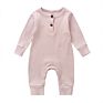 Newborn Baby Jumpsuit Cotton Spandex Baby Rompers Foreign Trade Unisex Baby Rib Rompers