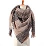 Newest Triangle Scarf for Women Plaid Shawl Cashmere Scarves Bufanda Blanket &Dropshipping