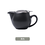 Nordic Simple Style Matte Glaze Design Include Tea Strainer Porcelain Tea Pot with Stainless Steel Cover