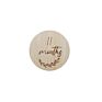 Nursery Milestone Card Set Pregnancy Milestone Laser Cut Wooden Baby Nursery Decor