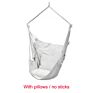 Outdoor Activities Use Canvas Colorful Stripe Hammock Chair Swing Cushion Hanging Hammock Chair