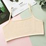 Overstock at Reduced Price Teen Girls Bralette Crop Top Non Padded Bra Tube Camisole Spaghetti Straps Cotton Training Bra