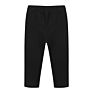 Pants for Kids Solid Color Leggings for Boys and Girls Slim and Comfortable Trousers