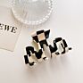 Pattern Cheetah Marble Hairgrip Hairpin for Women M Design Leopard Grain Waved Hair Clip Claws