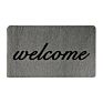 Personalized Designs Funny Cute Door Mat Black and White Brown Long Luxury Modern Doormat