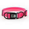 Pet Supplies Reflective Pvc Coated Nylon Strap Cute Flea and Tick Dog Collar for Dogs Cats
