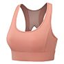 Plus Size Hollow Mesh Beauty Back Sujetador Deportivo Seamless Wirefree Breathable Sports Bras Workout Gym Yoga Bra for Womens