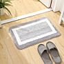 Plush Estera Door Entrance Floor Carpet Mat Rugs Polyester Tpr Bathroom Designer Stripe Area Rug