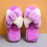 Plush Slippers for Women Home Warm Cotton Slippers Casual Fur Hyoma