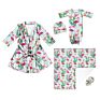 Polyester Rayon Knit Pregnancy Clothes Women Sleepwear Bath Hattie Maternity Robe Dresses Photoshoot