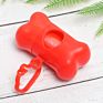 Portable Bone Shaped Pet Dog Poop Bag Dispenser Pet Waste Disposal Bag Dispenser