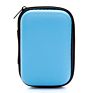 Portable Eva Reusable Usb Cable Zip Storage Bag Travel Earphone Storage Case