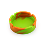 Portable Heat Resistance Cigar Ash Tray Cigarettes Silicone Ashtray