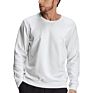 Premium Plain Sweater 100% Cotton Sweat Shirt Printed Graphic Embroidered Logo Pullover Men Crewneck Sweatshirt