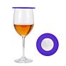 Premium Wine Glass Covers Set of 5 with 2 Bottle Stoppers-Outdoor Ventilated Wine Glass Covers for Bugs-Silicone & Stainless