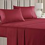 Preshrunk Microfiber 1800Tc 4 Piece Hotel Luxury Soft Premium Bed Sheet Set King Size