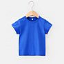 Printed Toddler Tshirt Clothing Baby Girl 100% Cotton Plain Basic T Shirt Print Designs Children Kids Girls' T-Shirts