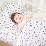 Printing Soft Baby Fitted 100% Cotton Crib Sheet Set