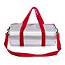 Promotional Waterproof Pu Leather Female Yoga Sports Bag Male Cylinder Shoulder Gym Travel Bag