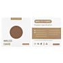 Psda Bamboo Fast Charging 10W Qi Wireless Charger Pad Walnut Docking Station Holder Stand Mciro Port for Iphone for Samsung S20