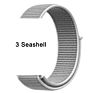 Qiman Nylon Iwatch Band Replacement Strap Nylon Loop Watch Band for Apple Watch Fabric Nylon Strap for Iwatch 7/6/5